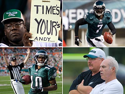 Fans can have their say on which players and front office personnel they think should stay with the Eagles or leave in the offseason. (File Photos)