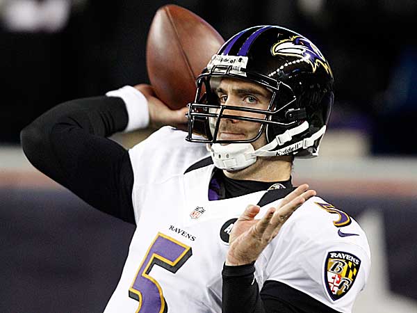 Joe Flacco leads Ravens past Patriots and into Super Bowl