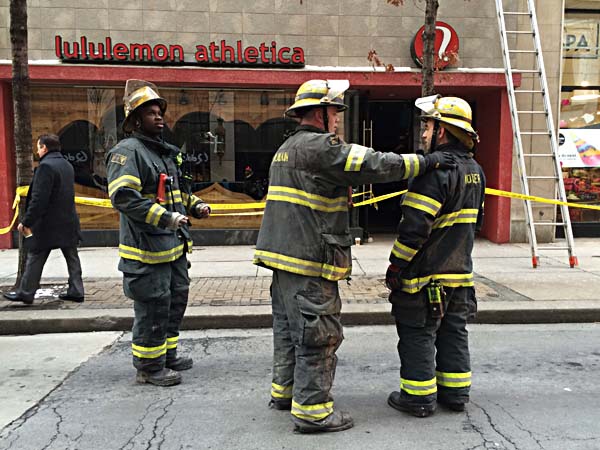 3 injured in roof collapse at Center City store