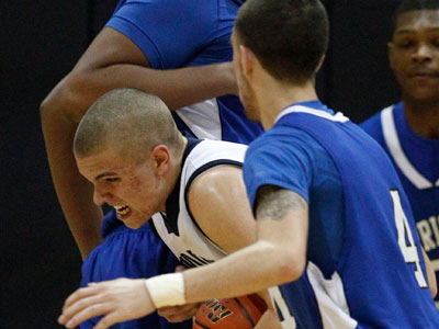 Council Rock North&acute;s Kyle McCloskey grabs a rebound. (Ron Cortes/Staff Photographer)