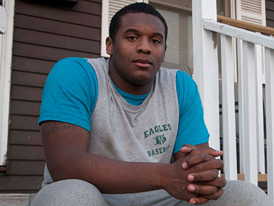 Following the murder of his two younger sisters, Jamil Pollard needed some time to refocus on football. (Ron Tarver/Staff Photographer)