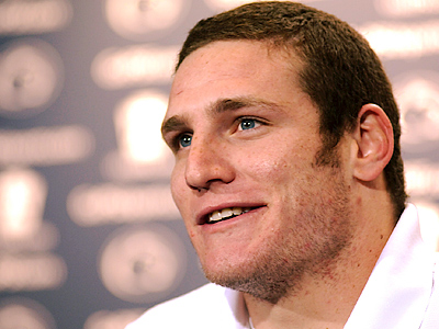 Ex-Strath Haven football player Dan Conner is player of the decade. (AP Photo/Pat Little)