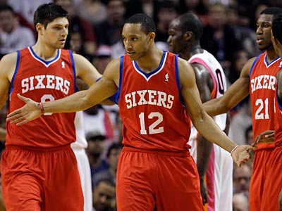 Sixers swingman Evan Turner&acute;s minutes have waned in recent games. (Lynne Sladky/AP)