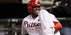 Ryan Howard ruptured an Achilles&acute; tendon in the playoffs. (Yong Kim/Staff file photo) 