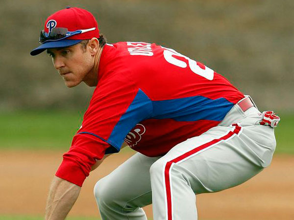 SPRING TRAINING: Chase Utley is already at work trying to bounce