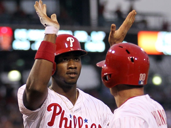 Domonic Brown's two homers power Phillies over Red Sox