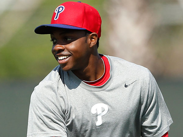 In the last 10 months, Roman Quinn ruptured his right Achilles tendon; changed positions; became the Phillies&#39; best outfield prospect; and earned an ... - 041313_roman-quinn_600