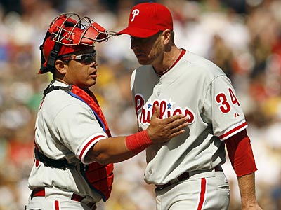 Roy Halladay is on the disabled list due to  a strained latissimus dorsi in his right shoulder and back. (Yong Kim/Staff file photo)