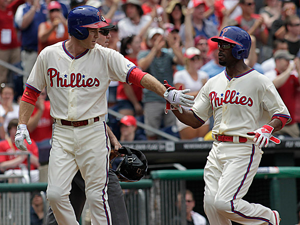 Chase Utley and Jimmy Rollins are reunited on the Dodgers 