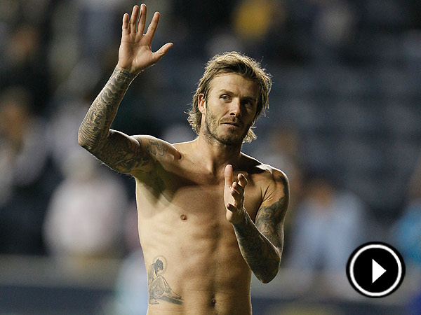 David Beckham Position