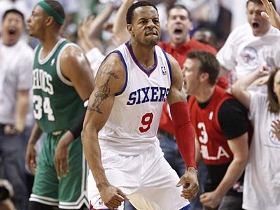 Sixers swingman Andre Iguodala scored 16 points against the Celtics in Game 4 on Friday. (Ron Cortes/Staff Photographer)