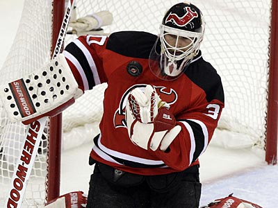 Martin Brodeur and the Devils face the Kings in the Stanley Cup Finals. (Frank Franklin II/AP)