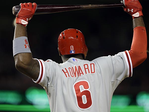 Phillies 1B Ryan Howard released from hospital - The San Diego