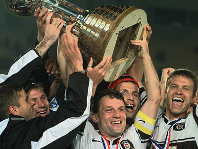 Union manager Peter Nowak won a U.S. Open Cup title as a player on the Chicago Fire in 1998. (AP file photo)