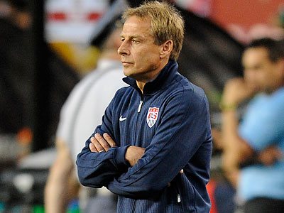 "We proved to [Brazil] that we can play with them, but we have to improve," Jurgen Klinsmann said. (Nick Wass/AP)
