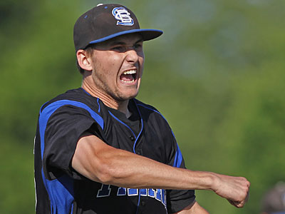 C.B. South junior Bobby Wittemann allowed two hits and struck out five batters in the District 1 Class AAAA final. (Michael Bryant/Staff Photographer)