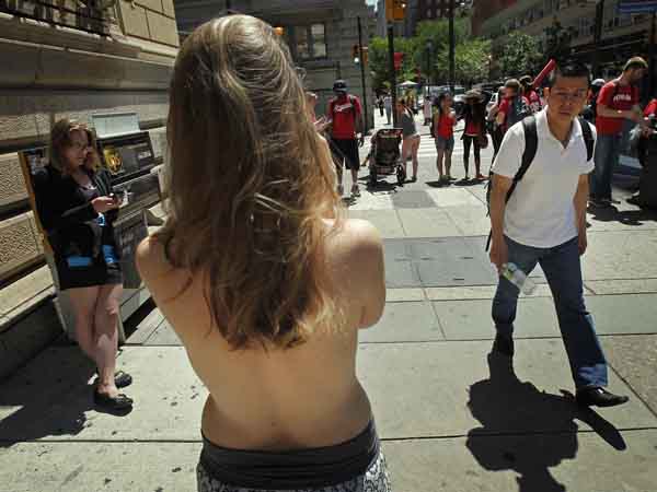 Nude in fashion in Philadelphia