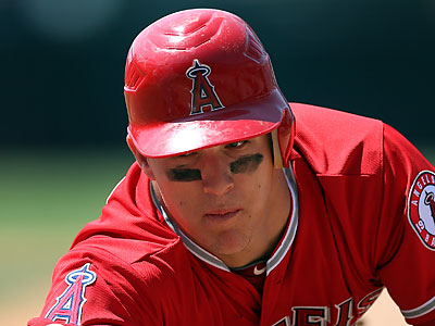 Torii Hunter Jr. replaced Mike Trout with his dad watching