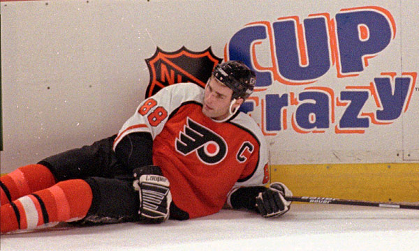 Brind'Amour recalls Lindros' rookie season with Flyers