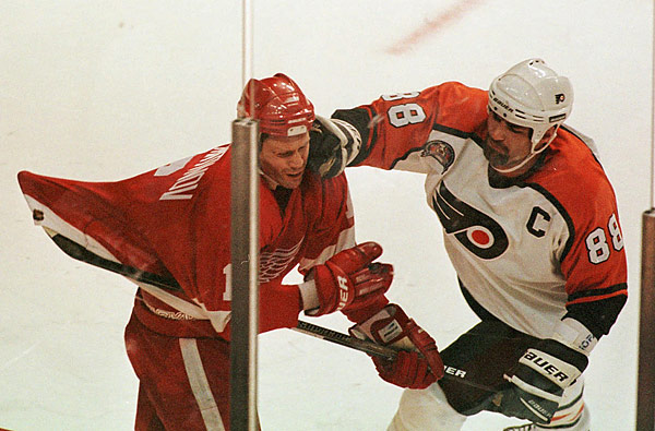 1990-91 Eric Desjardins Montreal Canadiens Game Worn Jersey