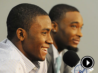 Video: After drafting <b>Maurice Harkless</b> from St. John&#39;s and trading for <b>...</b> - 062912-harkless-video-400