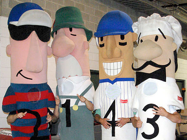 In Milwaukee, one racing hot dog has his day in the ballpark