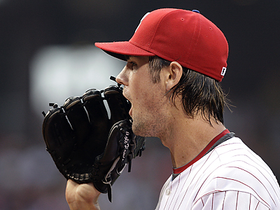 Cole Hamels struck out eight and gave up only three hits to the Cardinals, but two of the hits were home runs. (David Maialetti/Daily News)