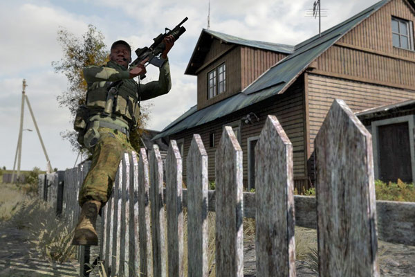 A scene from ARMA II fro PC. (Bohemia Interactive Studio, 505 Games)