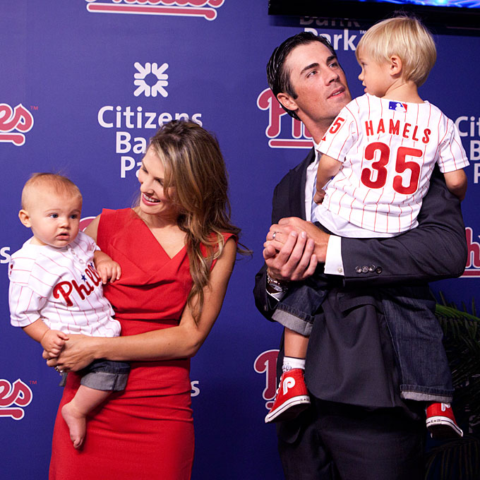 Hamels and wife make a big difference at Philly elementary school