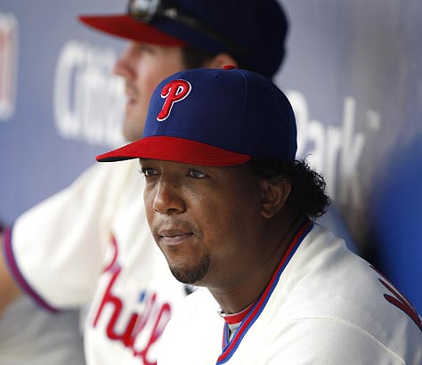 Victorino ejected; Phillies dejected