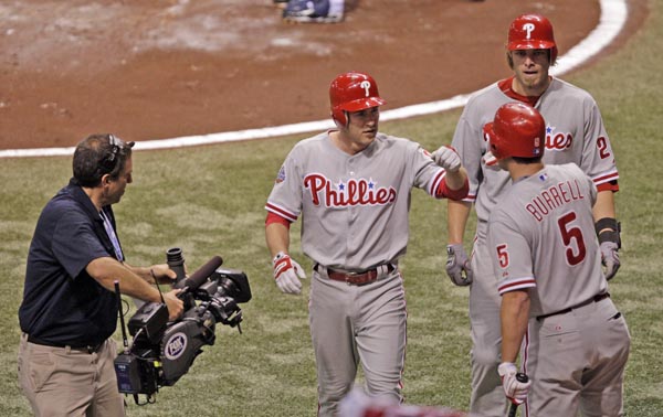 The story behind Chase Utley's f-bomb at the Phillies' World Series  celebration 