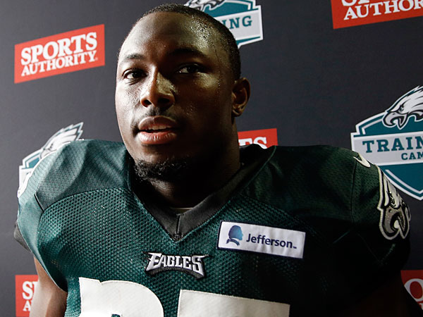 Philadelphia Eagles running back LeSean McCoy#25 during a scrimmage in a  practice being held at Lehigh College in Bethlehem, Pennsylvania. (Credit  Image: © Mike McAtee/Southcreek Global/ZUMApress.com Stock Photo - Alamy