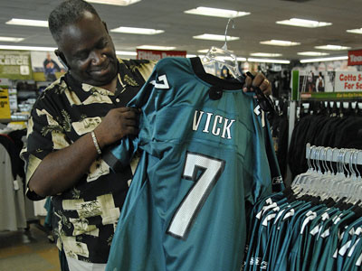 eagles mike vick jersey