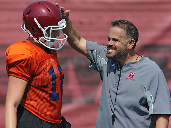 New Baylor football coach Matt Rhule introduced at Ferrell Center