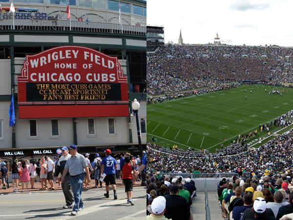 College football at Wrigley Field: How the Friendly Confines transformed  into a gridiron