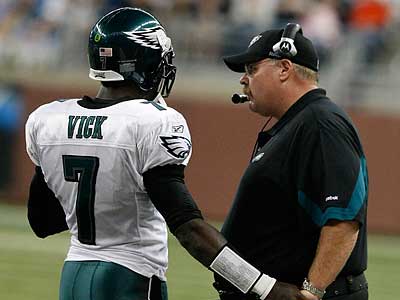 Reid sticking with Vick