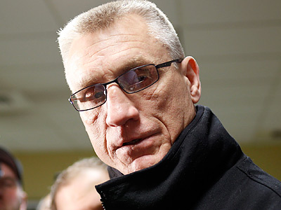 Paul Holmgren was not available for comment last night regarding Thursday&acute;s trade. (Yong Kim/Staff file photo)