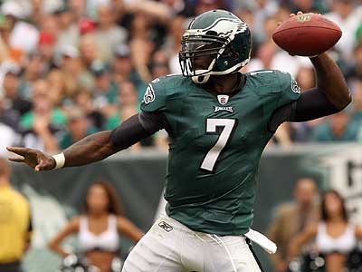 Michael Vick's hand is bruised, not broken; status uncertain for