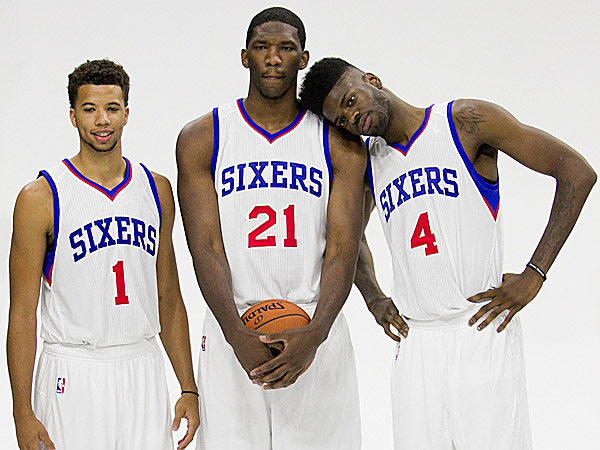 Michael Carter-Williams, Nerlens Noel et Joel Embiid, seuls intransférables  chez les Sixers ? • Basket USA