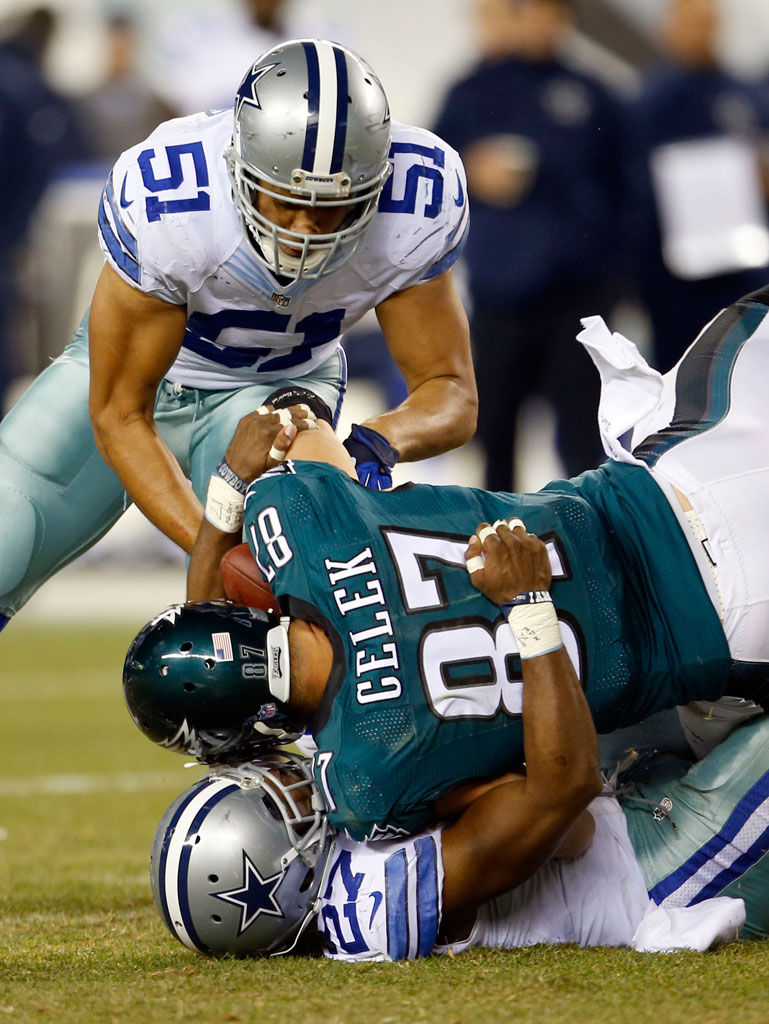 Eagles' Malcolm Jenkins blames Dez Bryant for starting heated pregame  exchanges