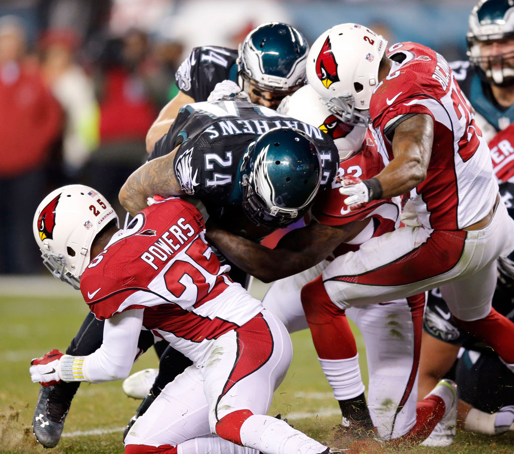 Cardinals vs. Eagles 2015 final score: Arizona clinches NFC West with 40-17  win 