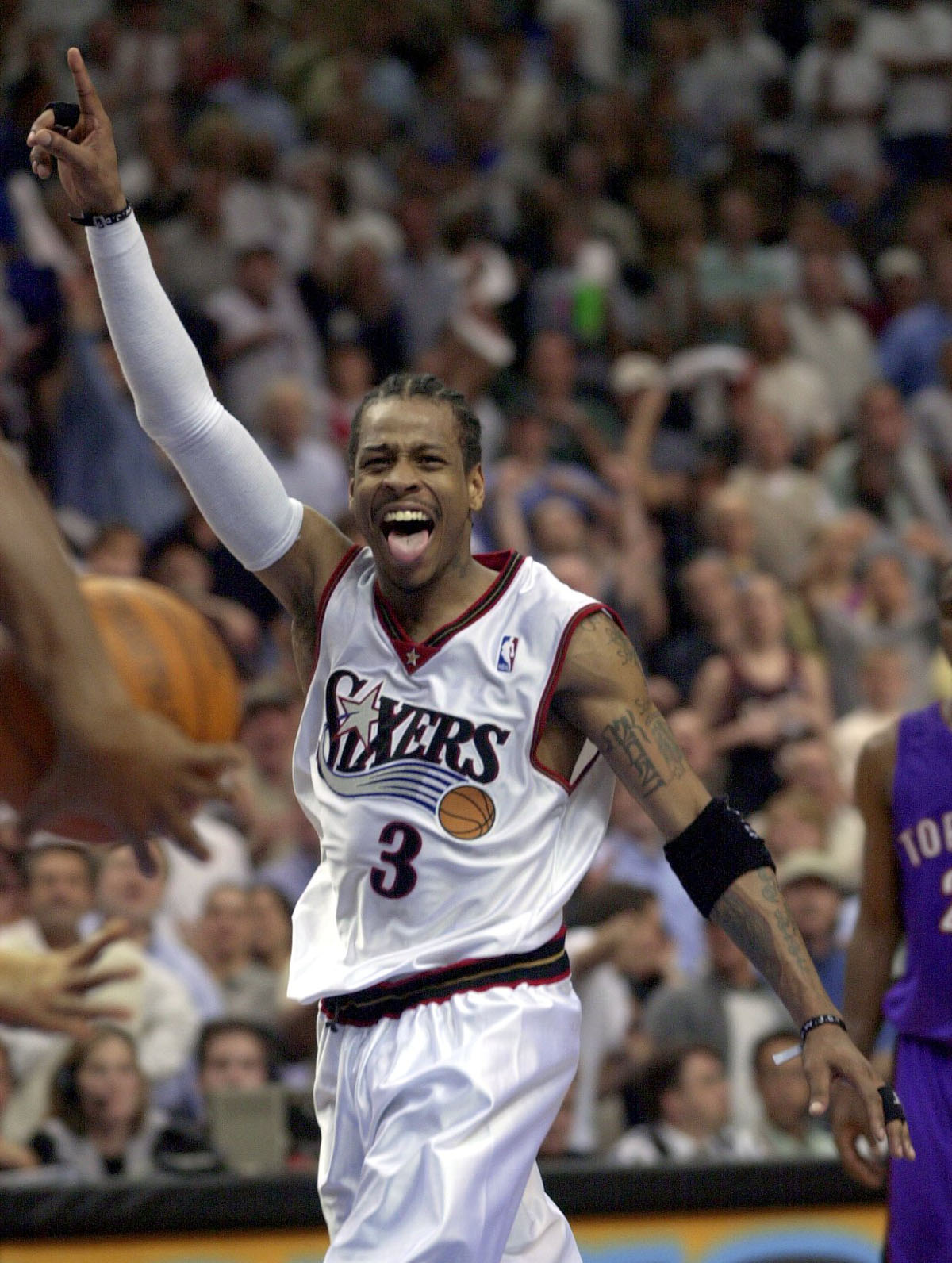 76ERS: Iverson swells with emotion at jersey retirement – The Times Herald
