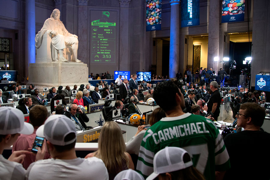 Look back at 2017 when Philly hosted the NFL draft