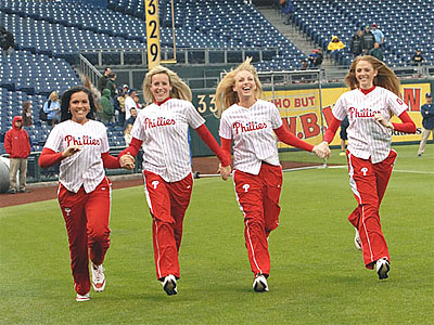 Phillies Ballgirls