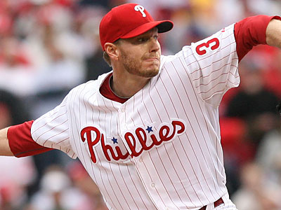 Roy Halladay pitched only the second no-hitter in postseason baseball history. (Yong Kim/Staff Photographer)
