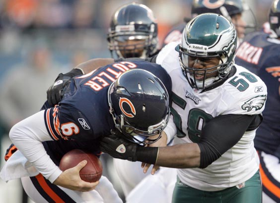 Hugh Douglas and Trent Cole Induction Ceremony into the Eagles Hall of Fame  