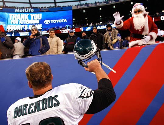 Eagles long snapper Dorenbos awes America's Got Talent