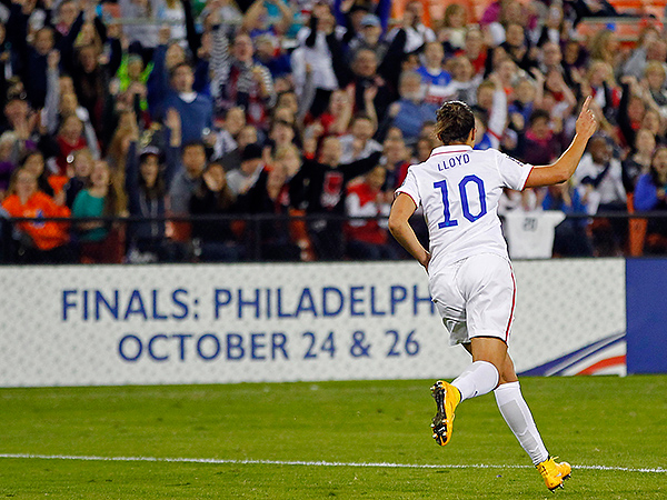 Carli Lloyd's career built on determination, consistency