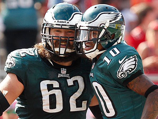 Les Bowen on X: Jason Kelce did a jersey exchange   / X