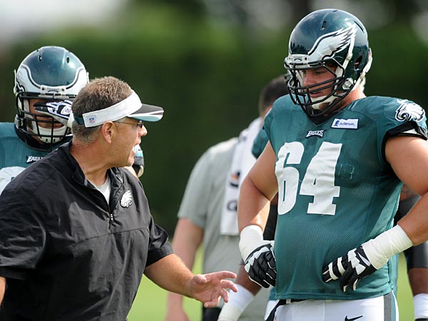 Allen Barbre hangs out with kids at Camp Quality, Sports